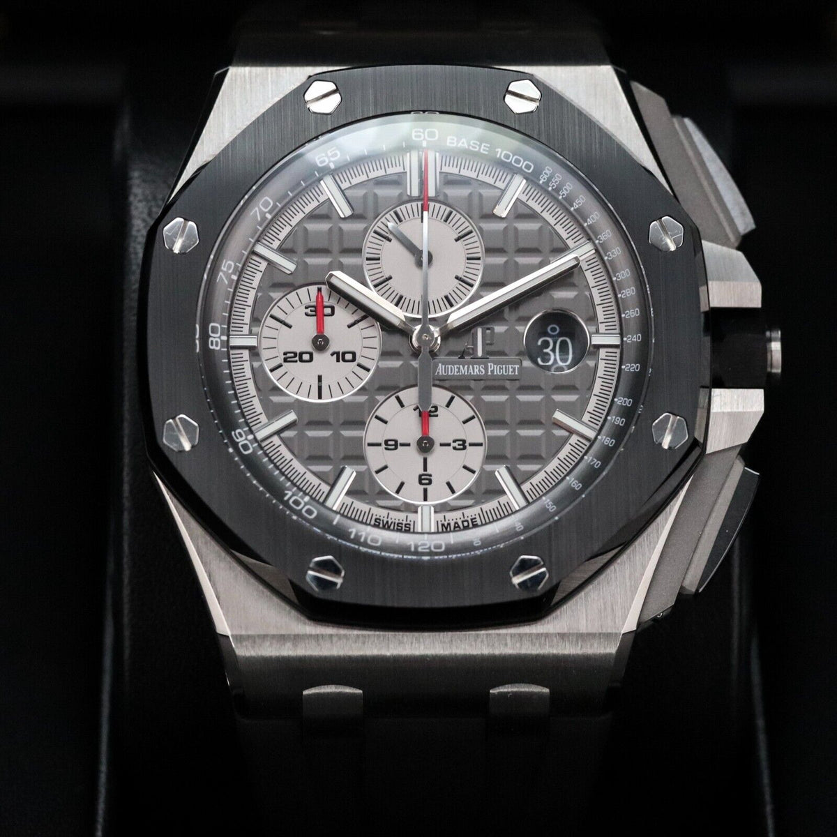 Audemars Piguet Royal Oak Offshore 44mm Titanium Grey Ceramic Chrono - 26400IO