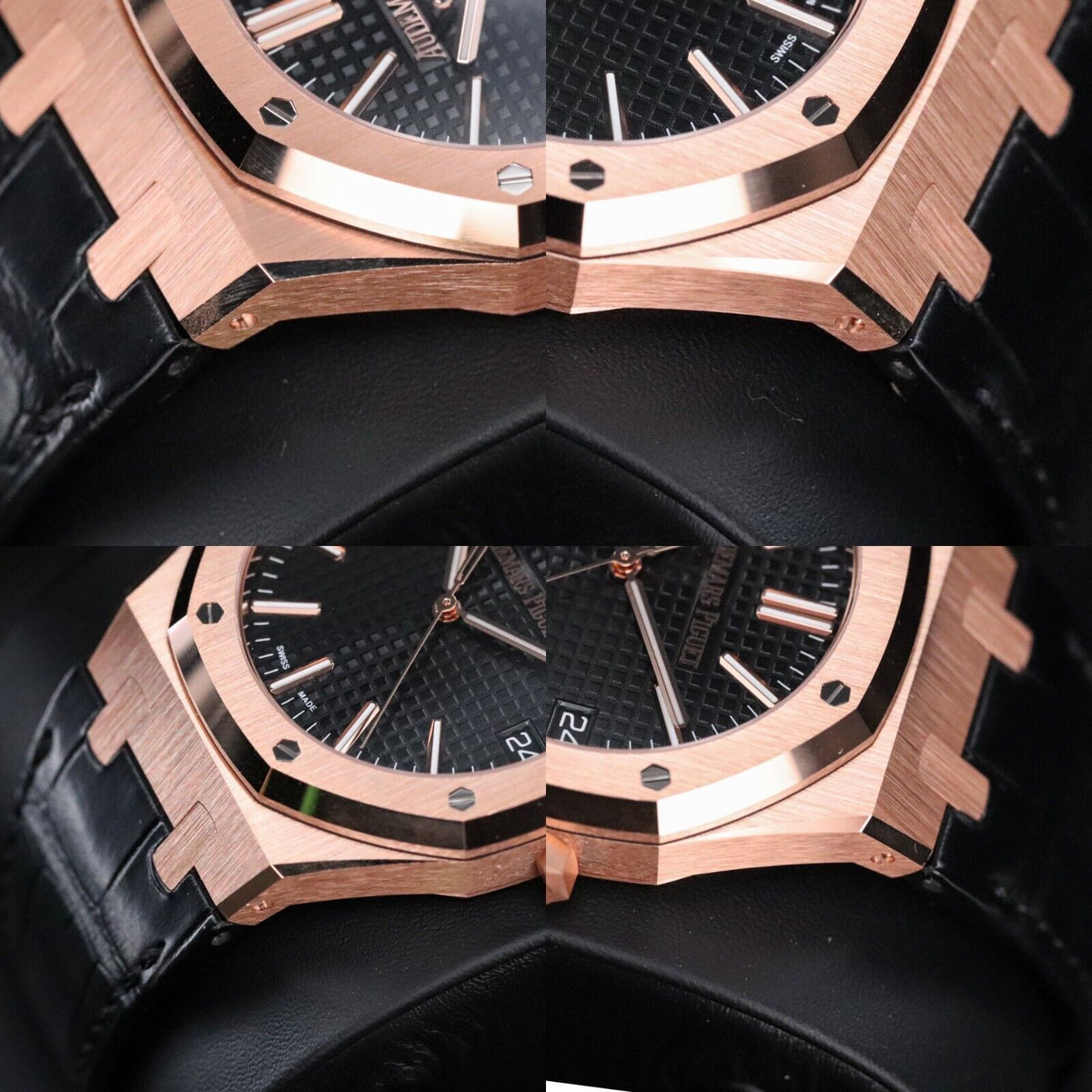 2024 Audemars Piguet Royal Oak UNWORN 41mm Rose Gold Black Dial 15510OR - Update