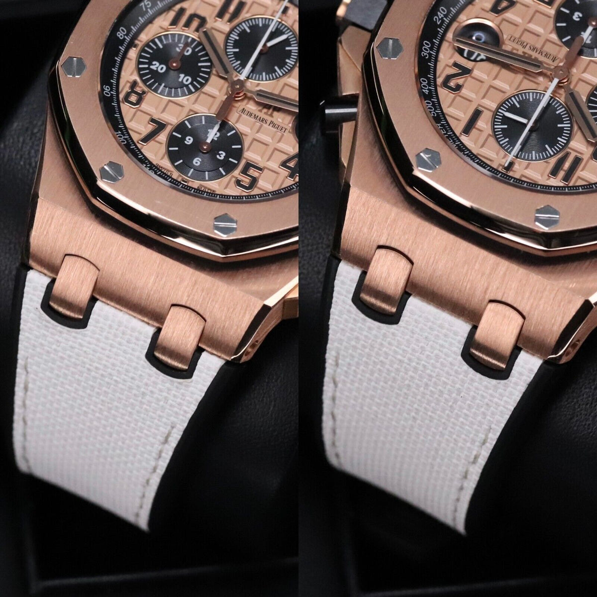 Audemars Piguet Royal Oak Offshore 42mm Half Brick Rose Gold Champagne 26470OR.OO.A002CR.01