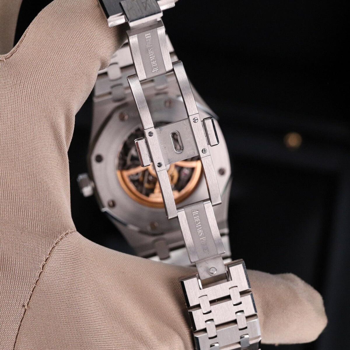 Audemars Piguet Royal Oak 41mm Openwork Skeleton Steel Double Balance 15407ST