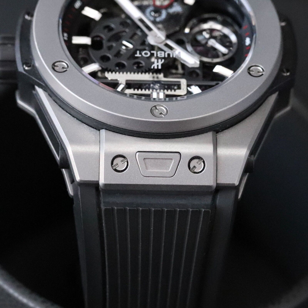 Hublot Big Bang Meca-10 45mm Titanium $23K MSRP Skeleton 10 Day 414.NI.1123.RX