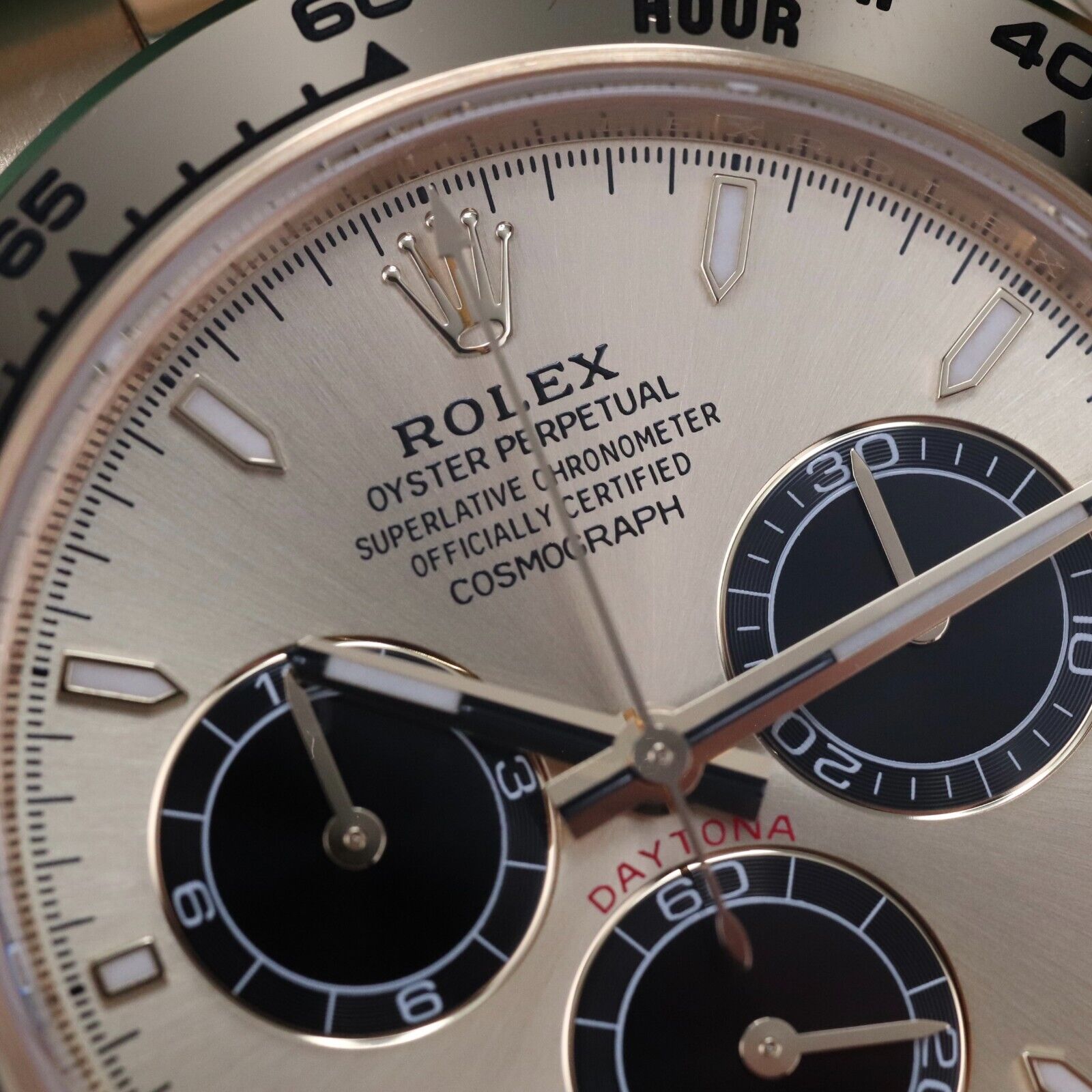 Rolex Cosmograph Daytona Pikachu 40mm 18K Yellow Gold Champagne