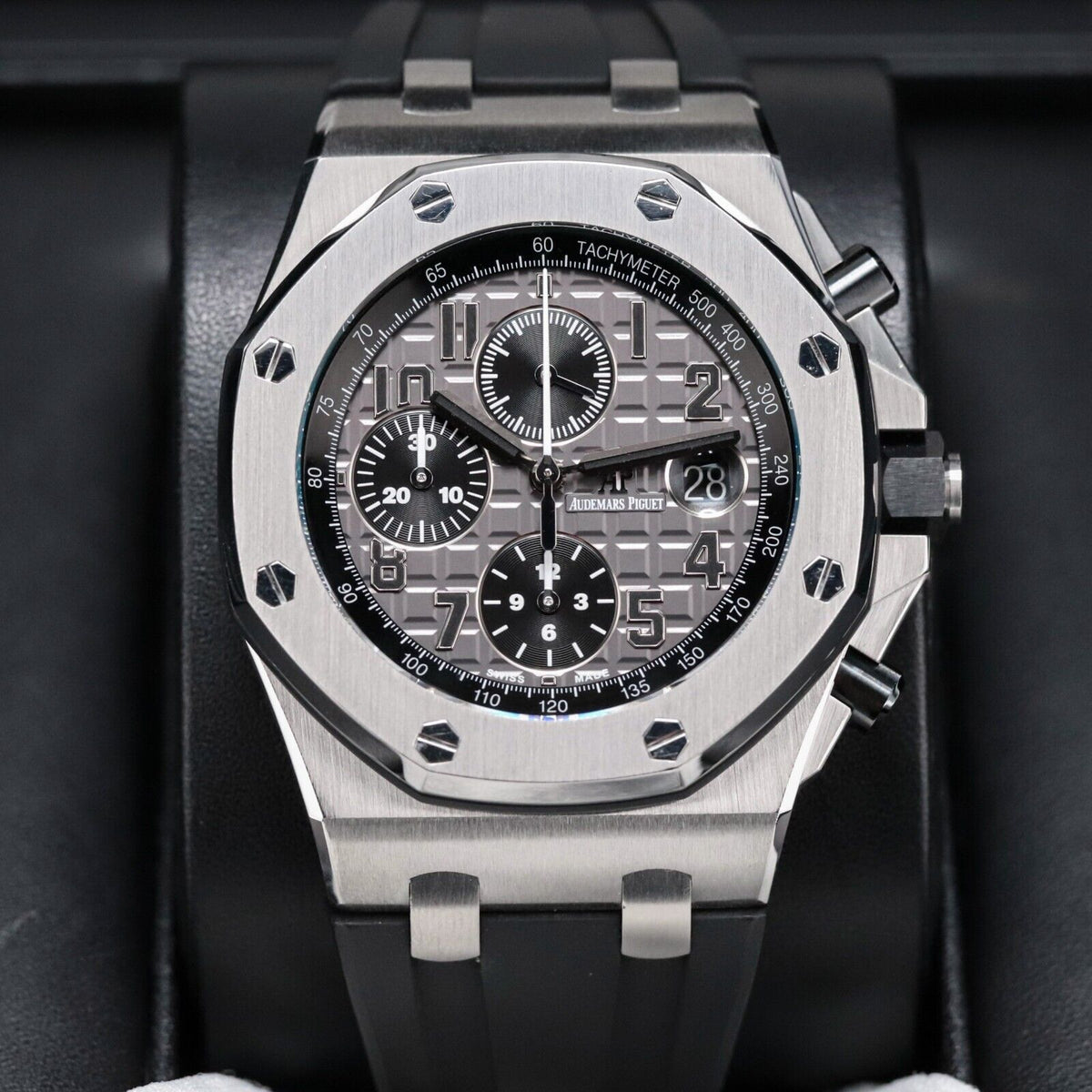 Audemars Piguet Royal Oak Offshore 42mm SERVICED Elephant Steel Chrono 26470ST