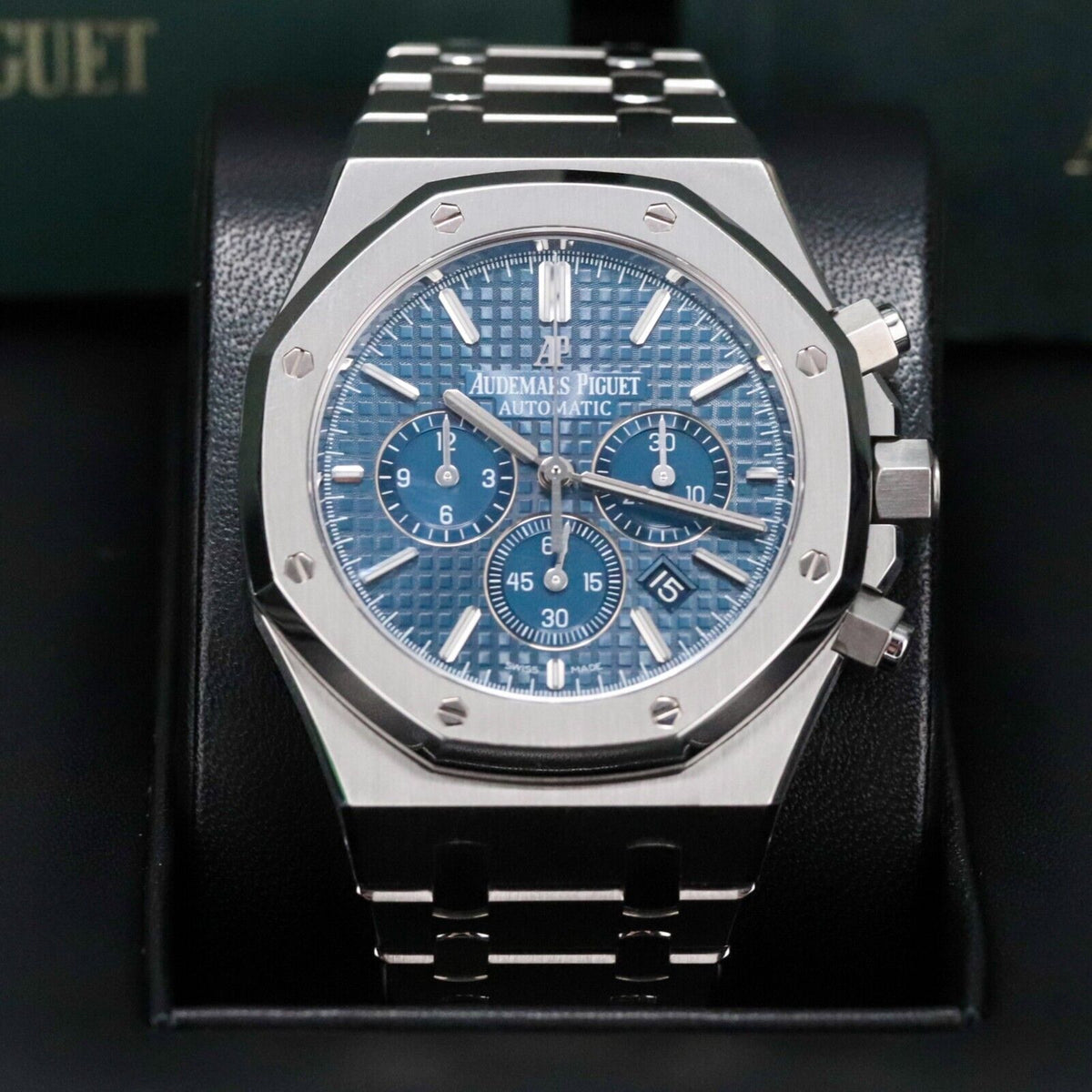 Audemars Piguet Royal Oak Blue Dial Stainless Steel Chronograph 41mm 26320ST