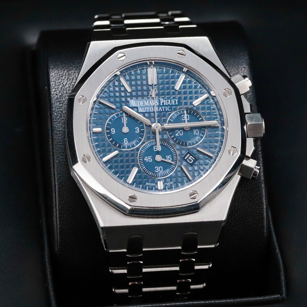 Audemars Piguet Royal Oak Blue Dial Stainless Steel Chronograph 41mm 26320ST