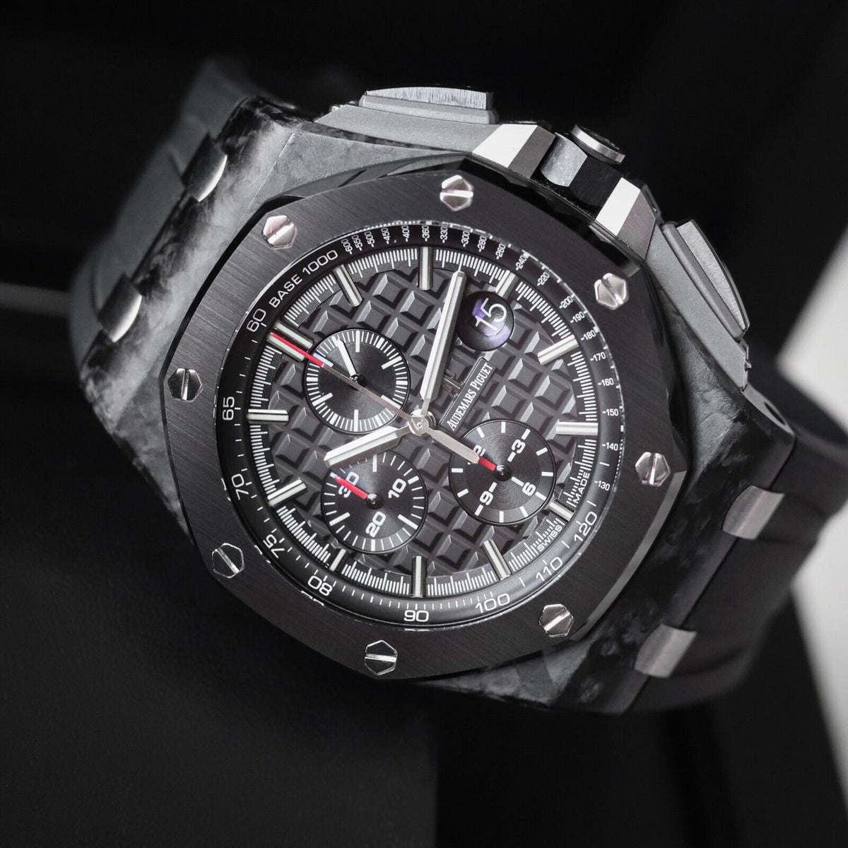 Audemars Piguet Royal Oak Offshore 44mm Forged Carbon Ceramic Complete - 26400AU.OO.A002CA.01