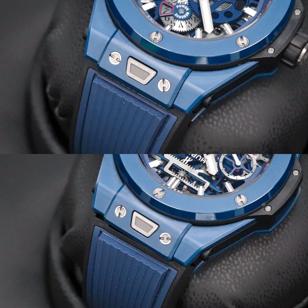 Hublot Big Bang Meca 10 Blue Ceramic 45mm Skeleton 10 Day Mint 414.EX.5123.RX