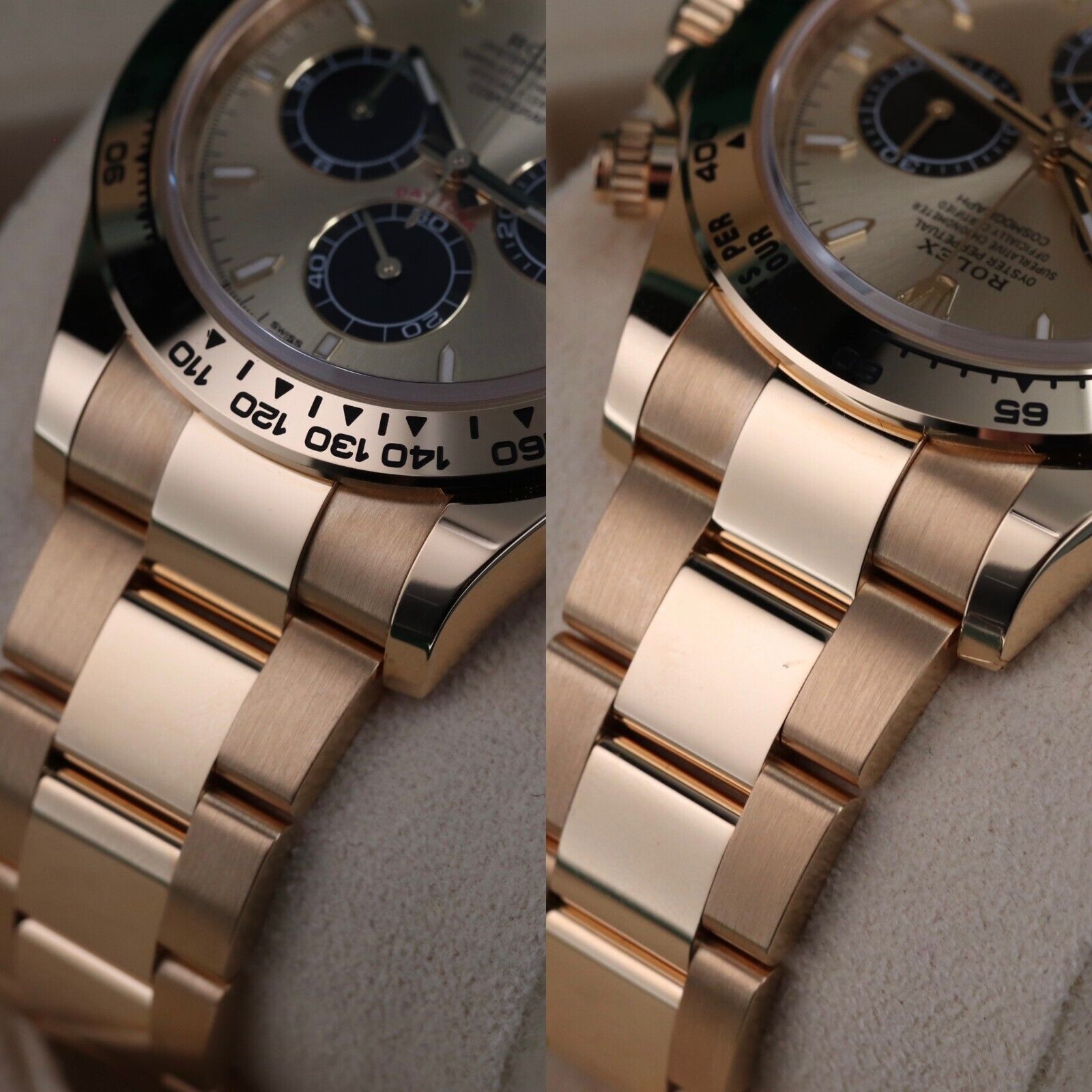 Rolex Cosmograph Daytona Pikachu 40mm 18K Yellow Gold Champagne