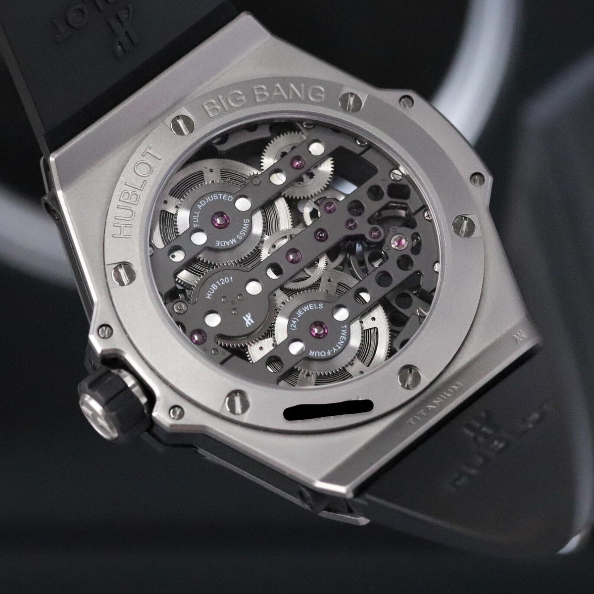 Hublot Big Bang Meca-10 45mm Titanium $23K MSRP Skeleton 10 Day 414.NI.1123.RX