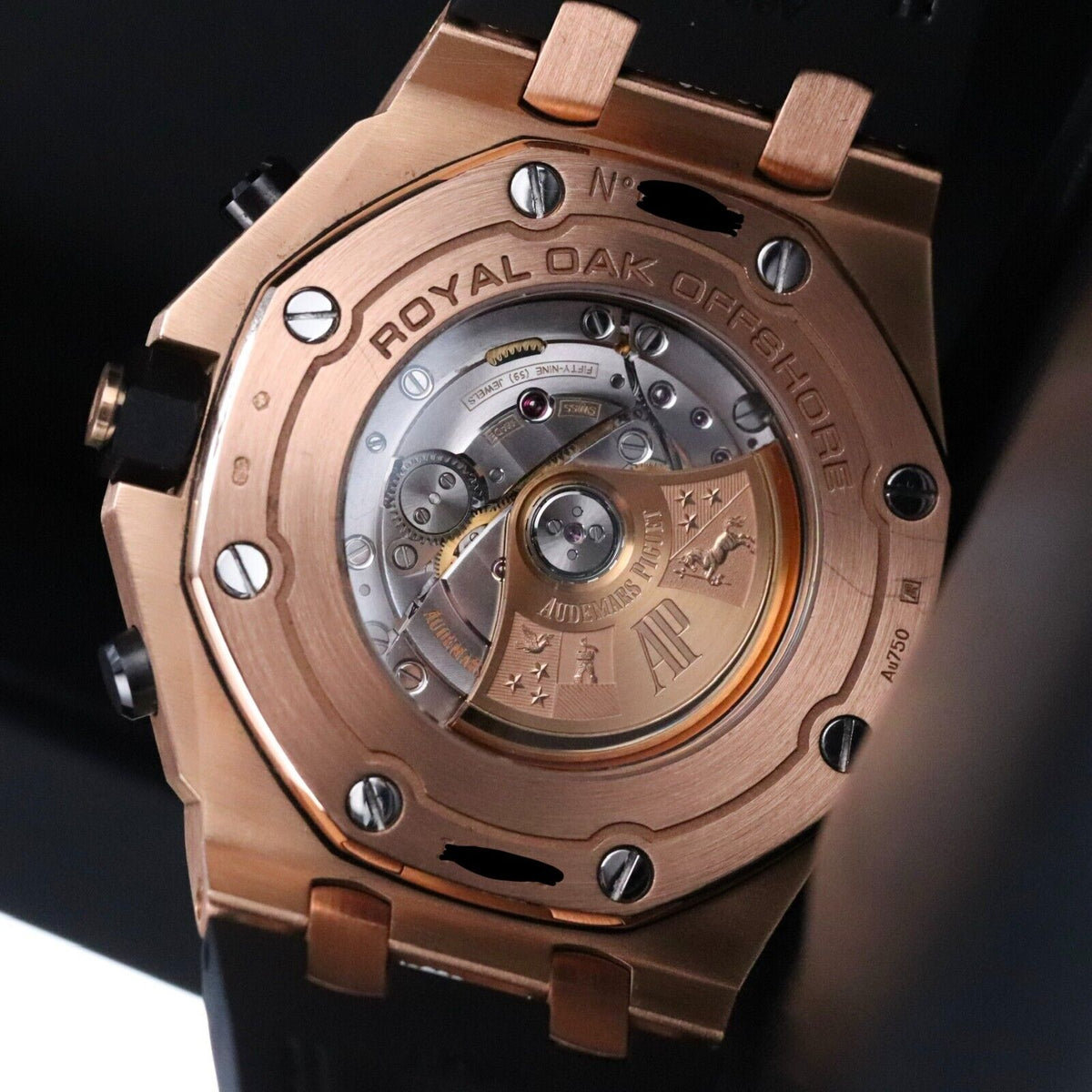 Audemars Piguet Royal Oak Offshore 42mm Half Brick Rose Gold Champagne 26470OR.OO.A002CR.01