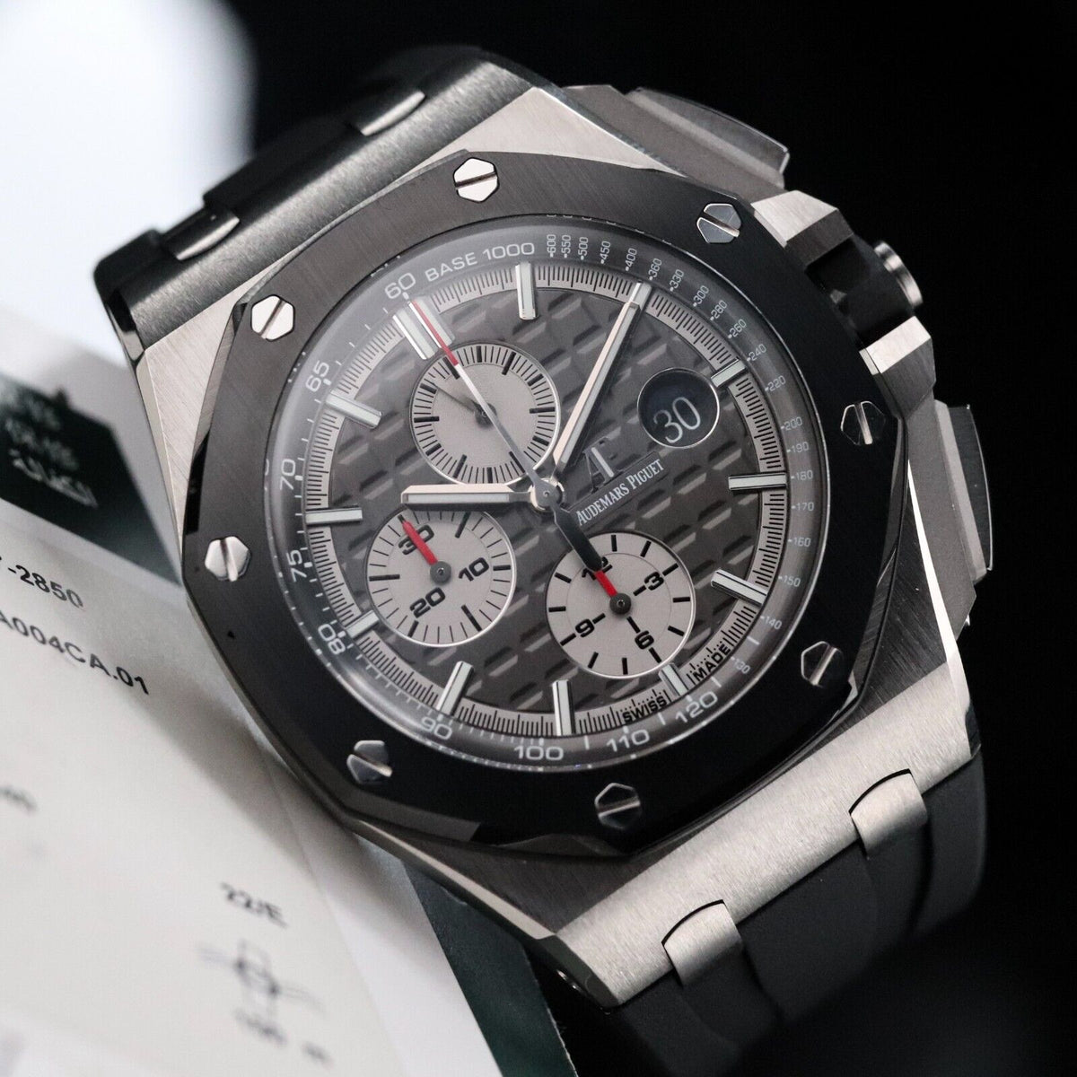 Audemars Piguet Royal Oak Offshore 44mm Titanium Grey Ceramic Chrono - 26400IO