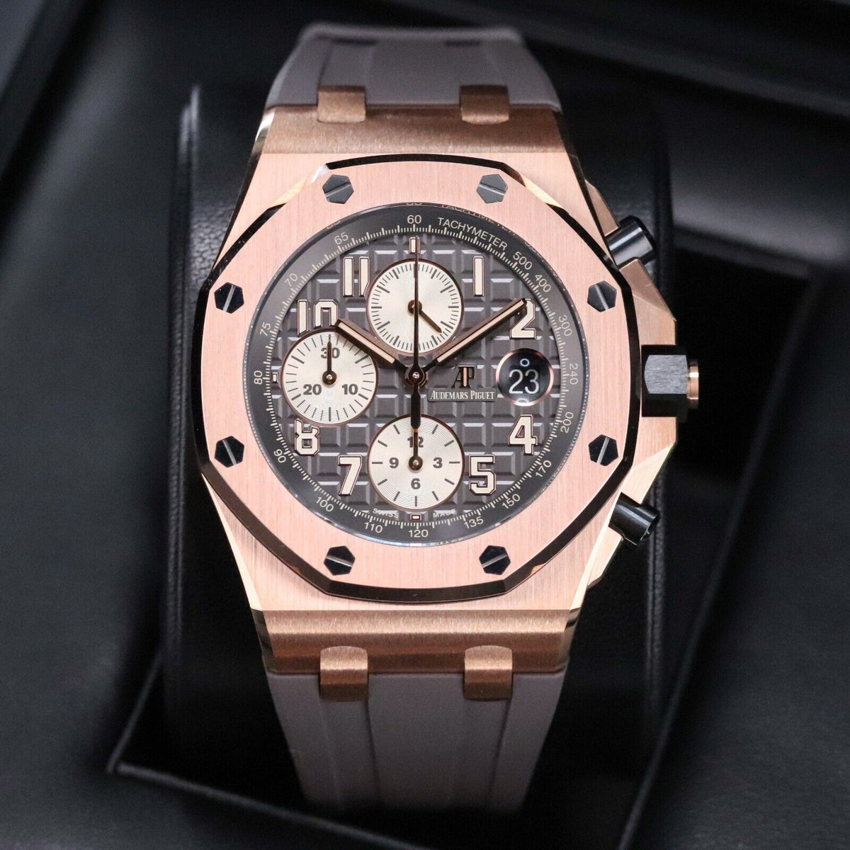 Audemars Piguet Royal Oak Offshore 42mm Rhodium Rose Gold Half Brick - 26470OR.OO.A125CR.01