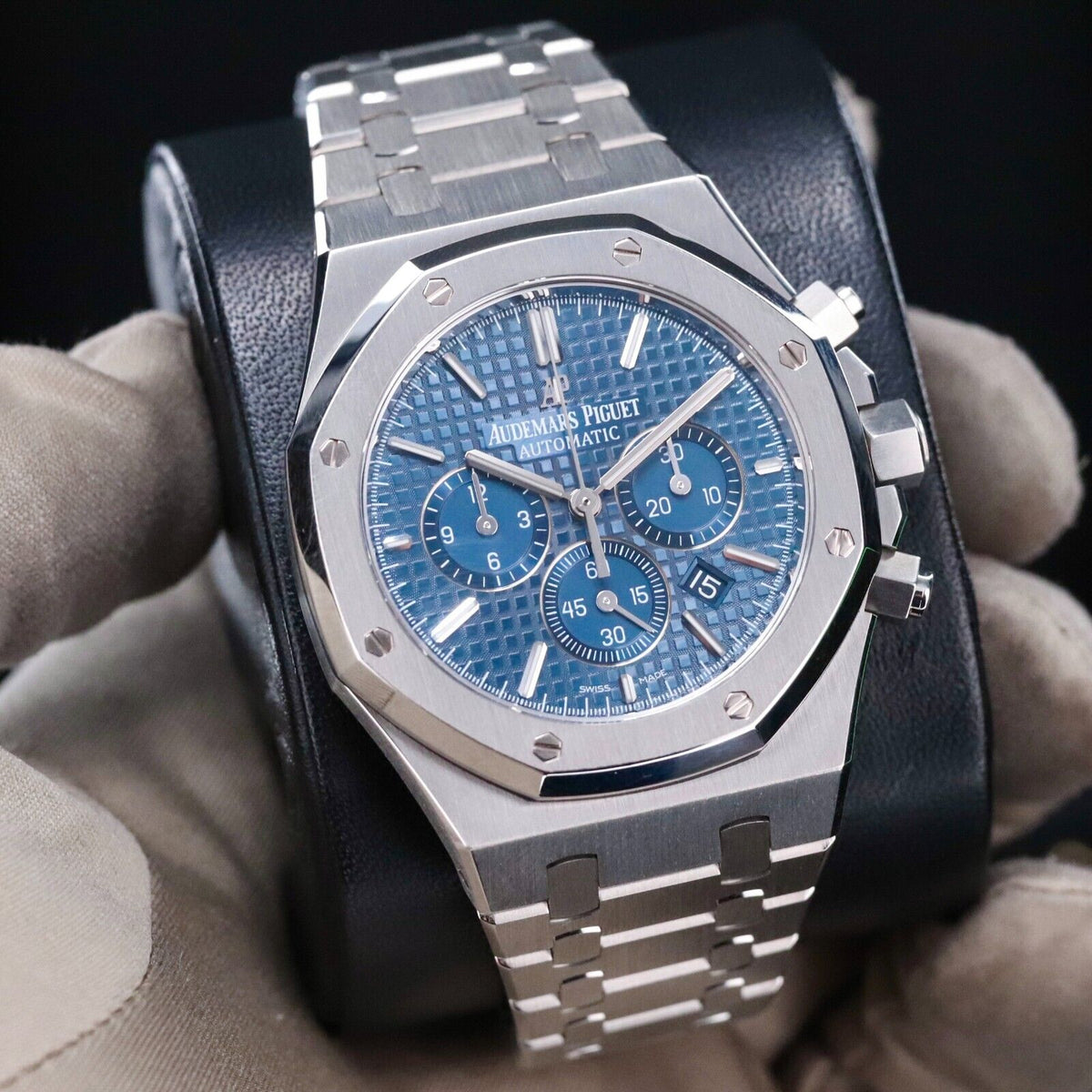 Audemars Piguet Royal Oak Blue Dial Stainless Steel Chronograph 41mm 26320ST