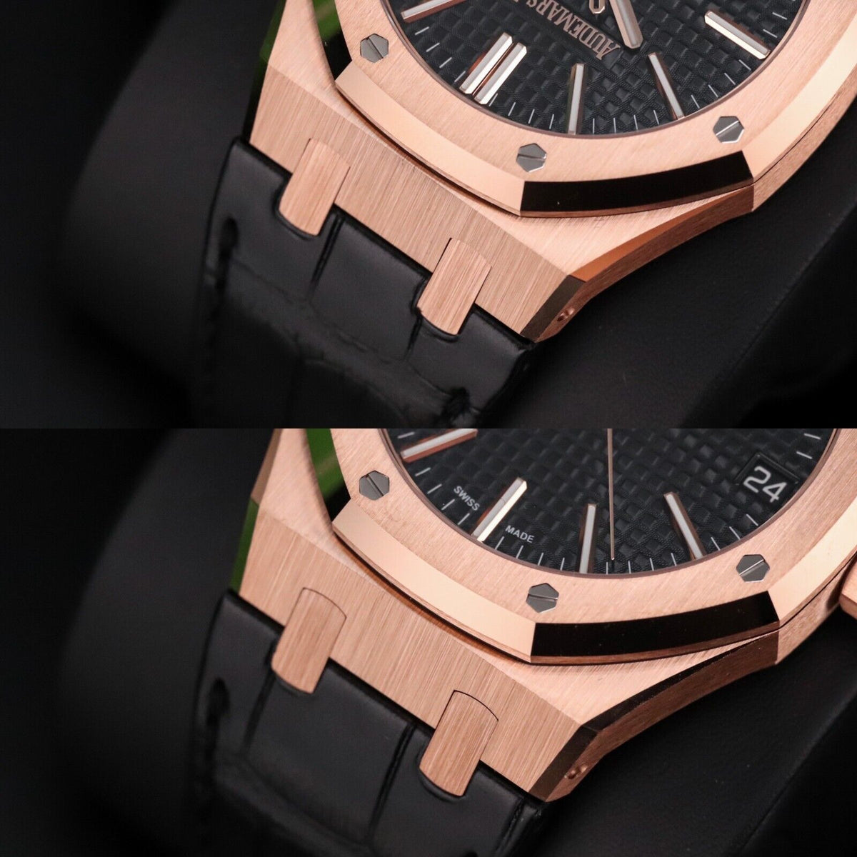 2024 Audemars Piguet Royal Oak UNWORN 41mm Rose Gold Black Dial 15510OR - Update