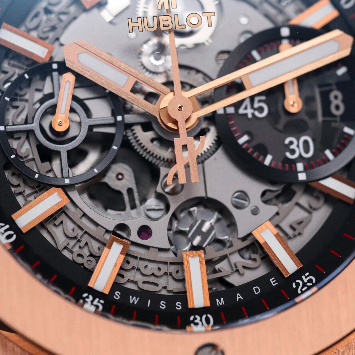 Hublot Big Bang Unico 42mm Integrated Rose Gold Skeleton 451.OX.1180.OX