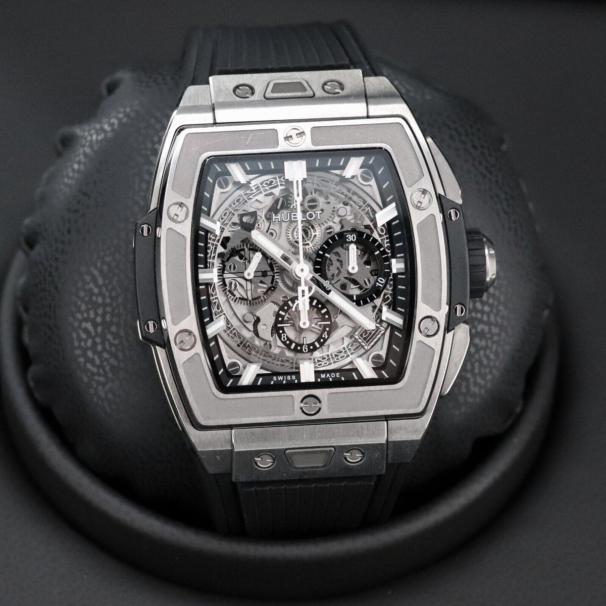 2024 Hublot Spirit of Big Bang 42mm Titanium Skeleton 642.NX.0170.RX - Complete