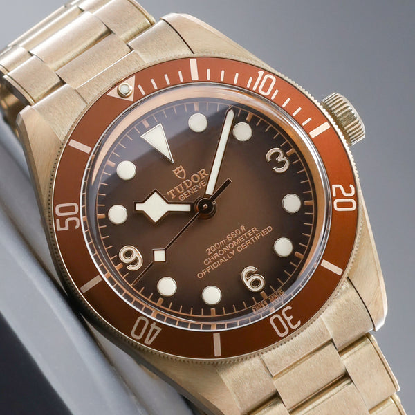 Tudor Black Bay 58 2026 Complete 39mm Bronze Brown-Bronze Gradient Dial Bronze Bezel with Brown-Bronze Aluminum Insert Bronze Bracelet with T-fit Clasp 79012M