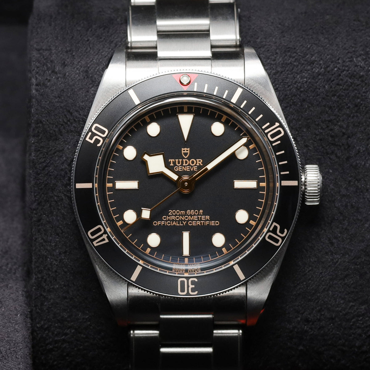 Tudor Black Bay 2020 Complete 39mm Stainless Steel Black Dial Black Aluminum Bezel Stainless Steel Bracelet 79030N
