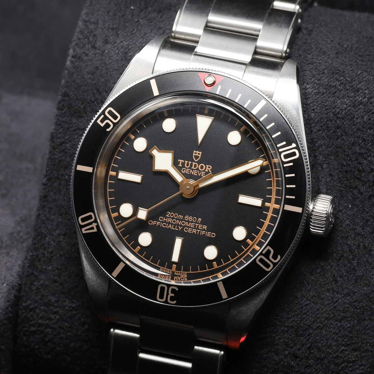 Tudor Black Bay 2020 Complete 39mm Stainless Steel Black Dial Black Aluminum Bezel Stainless Steel Bracelet 79030N