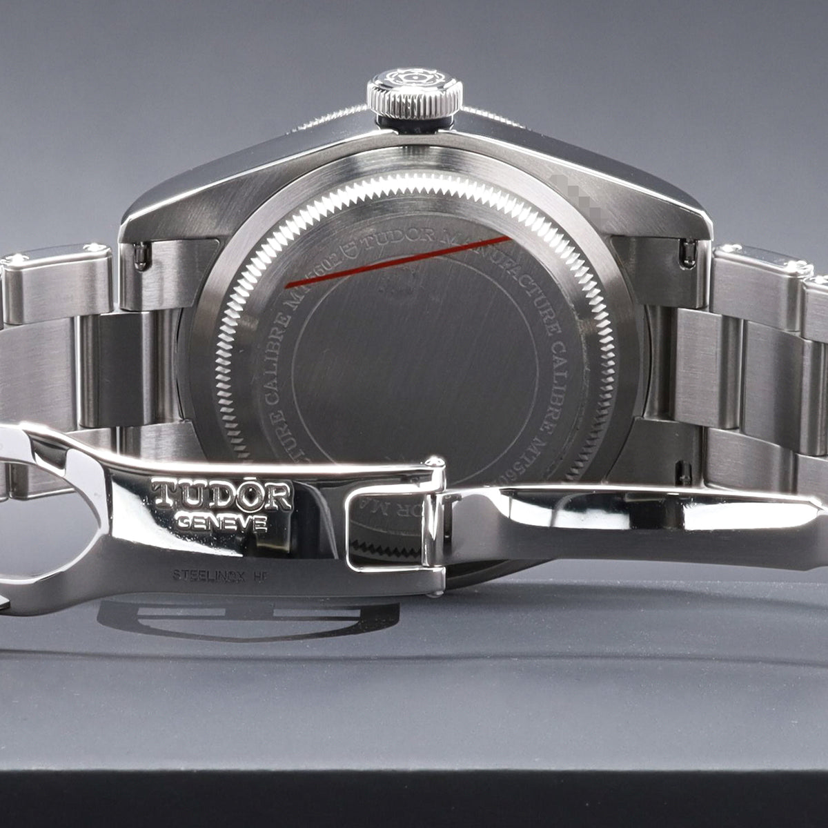 Tudor Black Bay 2020 41mm Stainless Steel Black Dial Black aluminum Stainless Steel Rivet-Style Bracelet 79230N