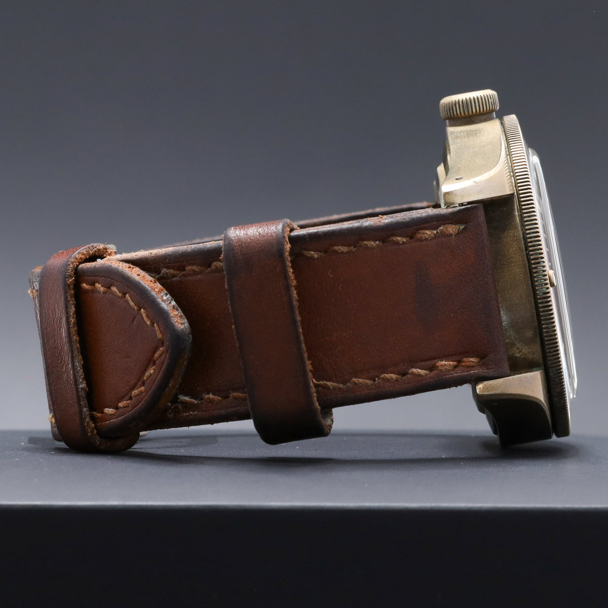 Tudor Black Bay 43mm Bronze Dark Brown/Black Dial Bronze Bezel Leather Strap 79250BM
