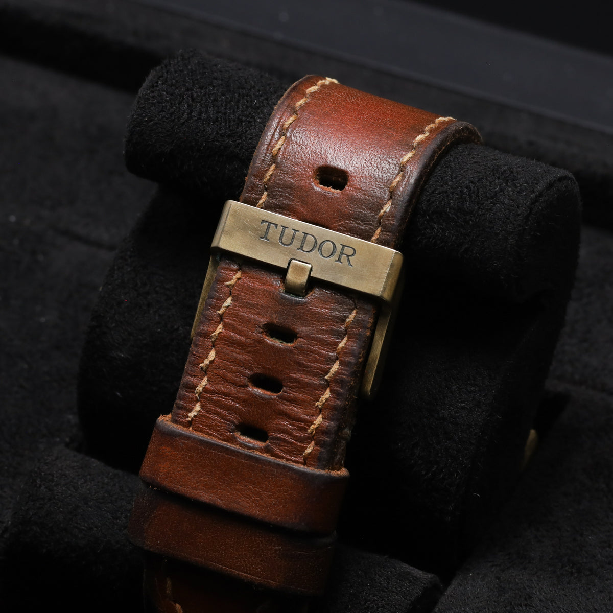 Tudor Black Bay 43mm Bronze Dark Brown/Black Dial Bronze Bezel Leather Strap 79250BM