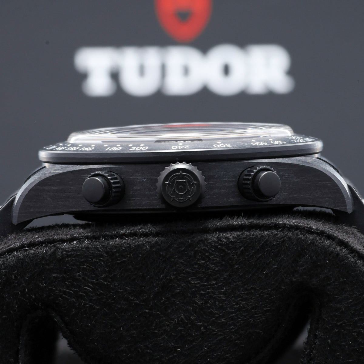 Tudor Black Bay 2026 Complete 42mm Carbon Fiber White with Yellow Accents Dial Carbon Fiber Tachymeter Bezel Hybrid Leather/Rubber Strap 79377KN