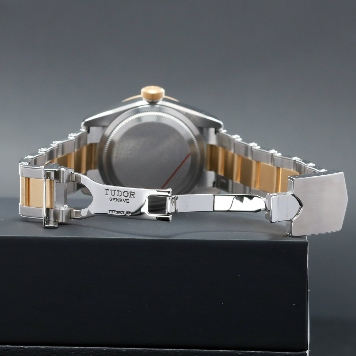Tudor Black Bay GMT Rootbeer 2025 Complete 41mm Black Dial Two Tone Gold Ceramic Bezel 79833MN