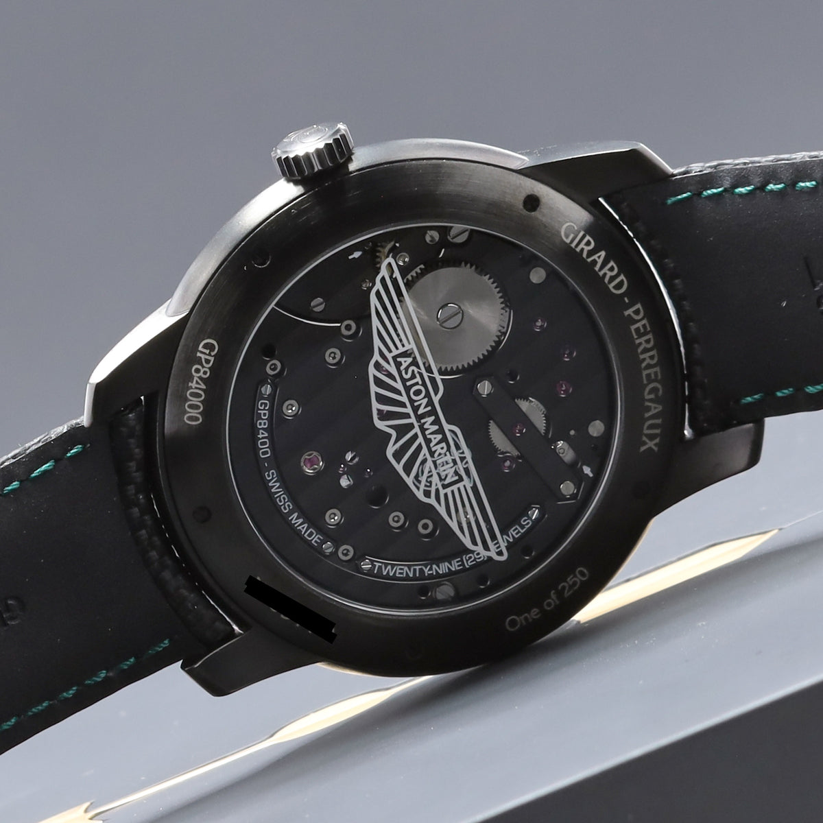 Girard Perregaux Bridges Neo Bridges Aston Martin Edition 2025 Complete 45mm Titanium DLC Case Openwork 250 Limited 84000-21-3236-5CX