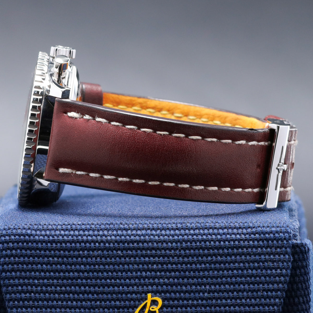 Breitling Navitimer 2022 Complete 43mm Stainless Steel Mercury Dial Stainless Steel Slide Rule Bezel Stainless Steel Bracelet A13324