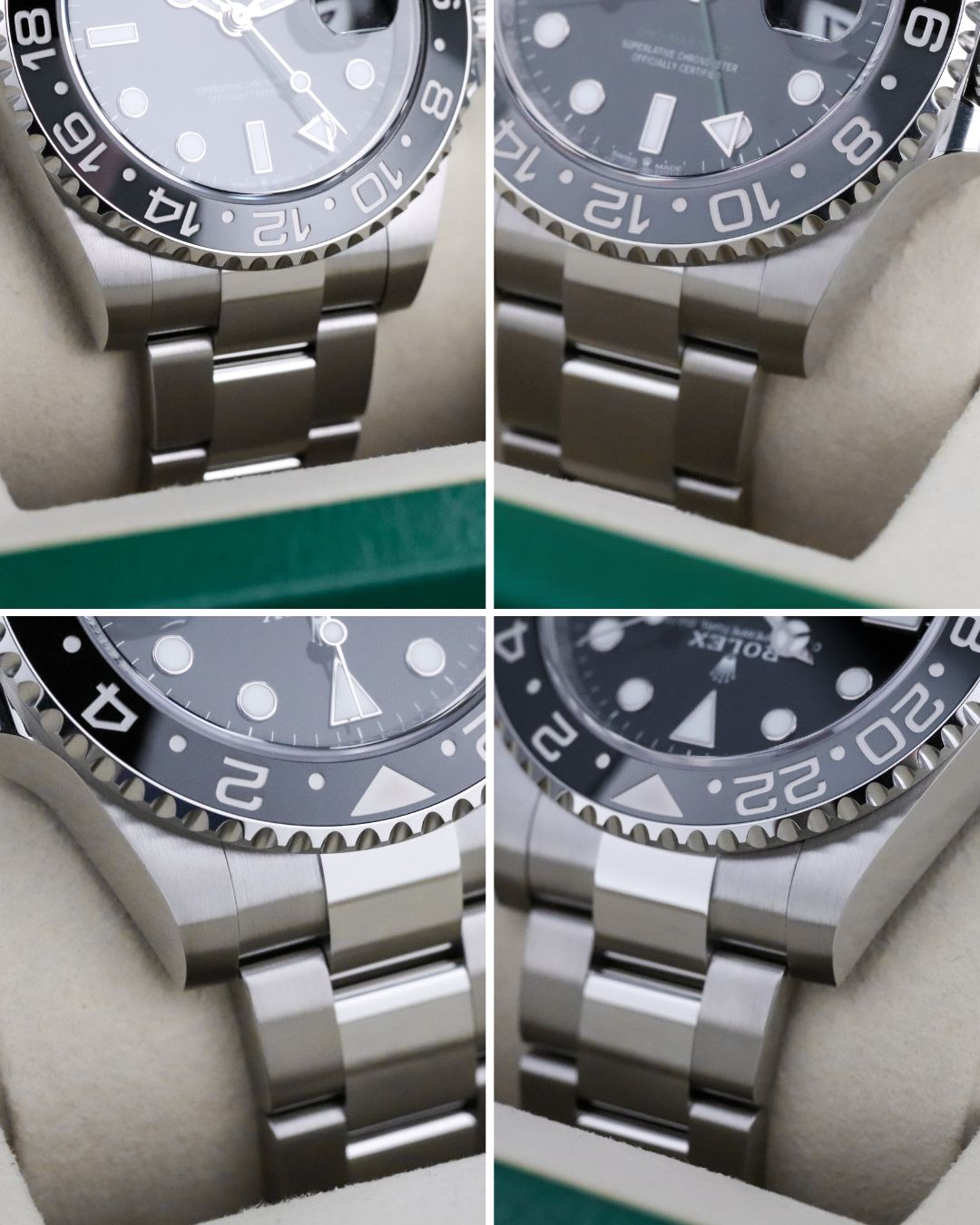 Rolex GMT-Master II 40mm Bruce Wayne Black Grey Bezel Oyster Bracelet Steel 126710GRNR