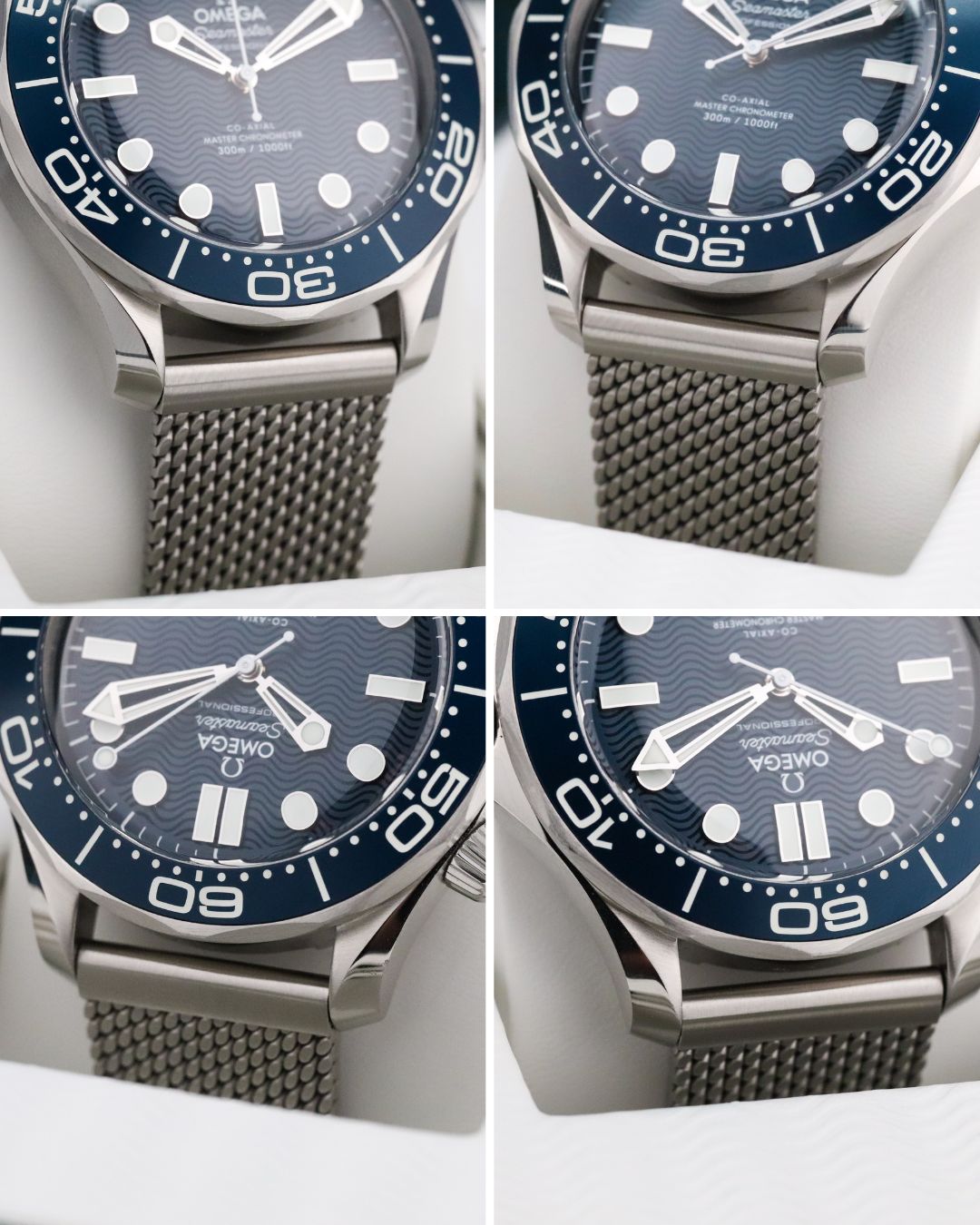 Omega Seamaster James Bond 60th Anniversary [2025 Complete] 42mm Steel Case Blue Dial Blue Ceramic Bezel Steel Bracelet 210.30.42.20.03.002