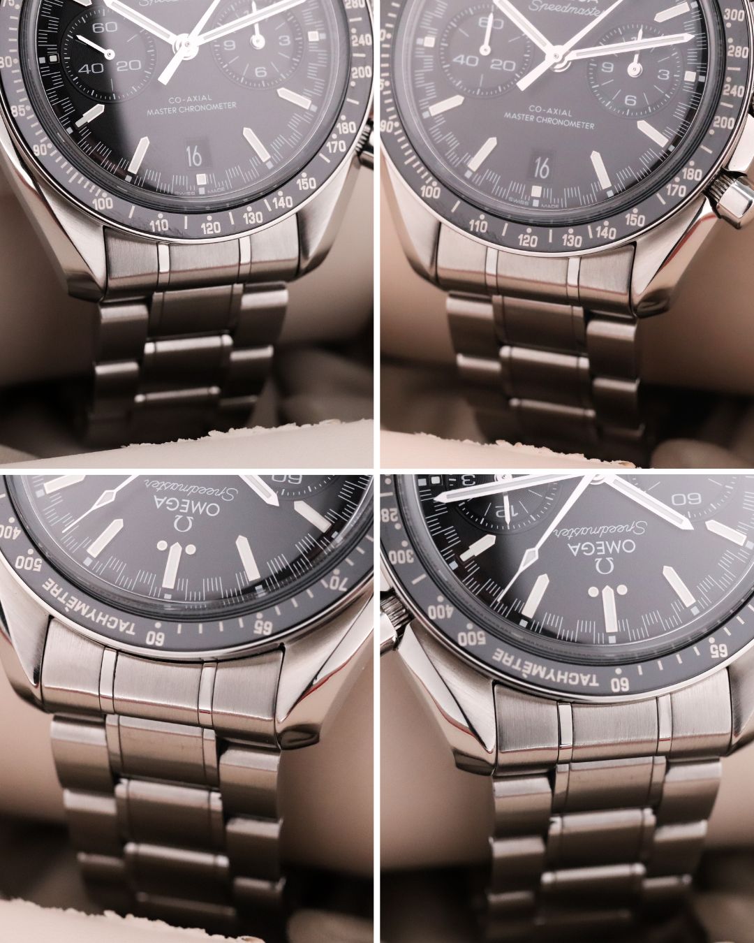 Omega Speedmaster Racing Master [2024 Complete] 44mm Black Dial Black Bezel Stainless Steel 329.30.44.51.01.001