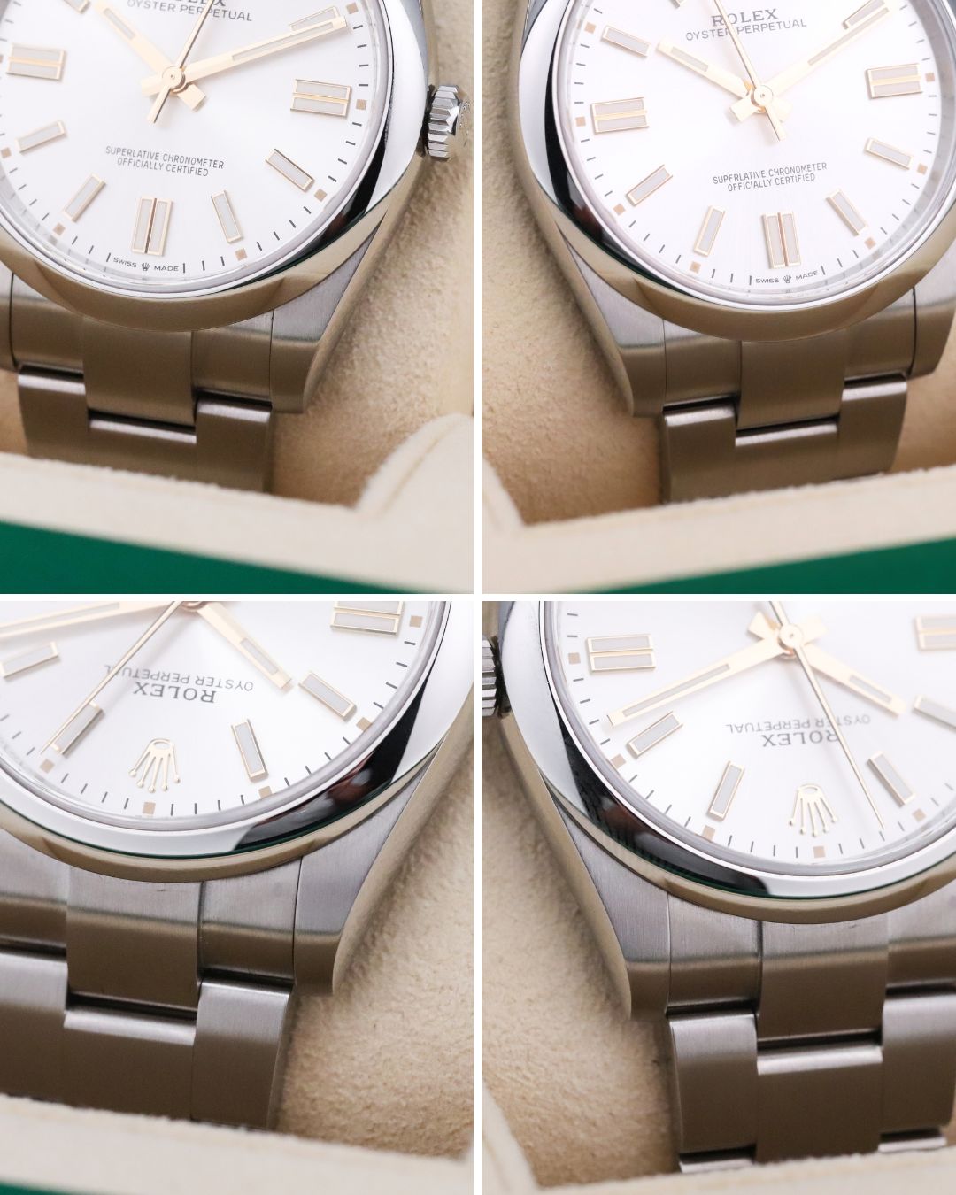 Rolex Oyster Perpetual 41mm [2025 Complete] Silver Dial Smooth Bezel Oyster Steel Bracelet 124300 OP41