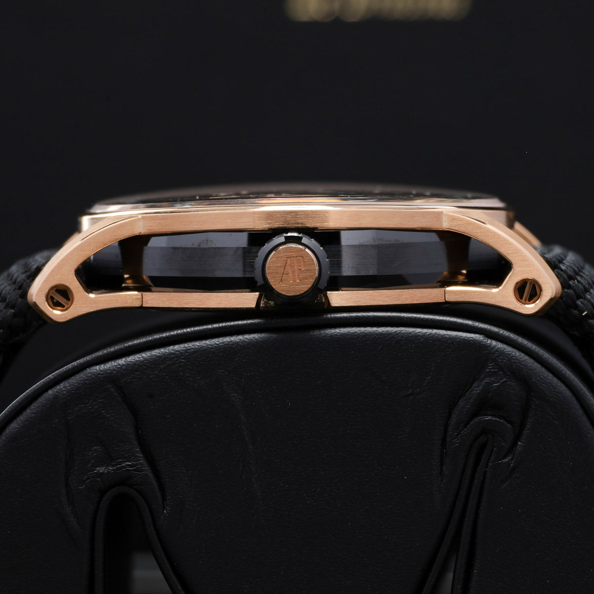 Audemars Piguet Code 11.59 Star Wheel 2025 Complete 41mm 18k Rose Gold Black Aventurine Starry Dial 18k Rose Gold Bezel Textile Strap 15212NR