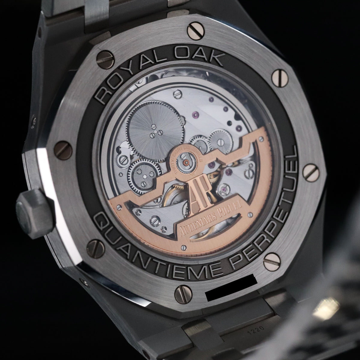 Audemars Piguet Royal Oak Perpetual Calendar 2021 Complete 41mm Blue Dial Steel Case Brushed Bezel 26574ST.OO.1220ST.02