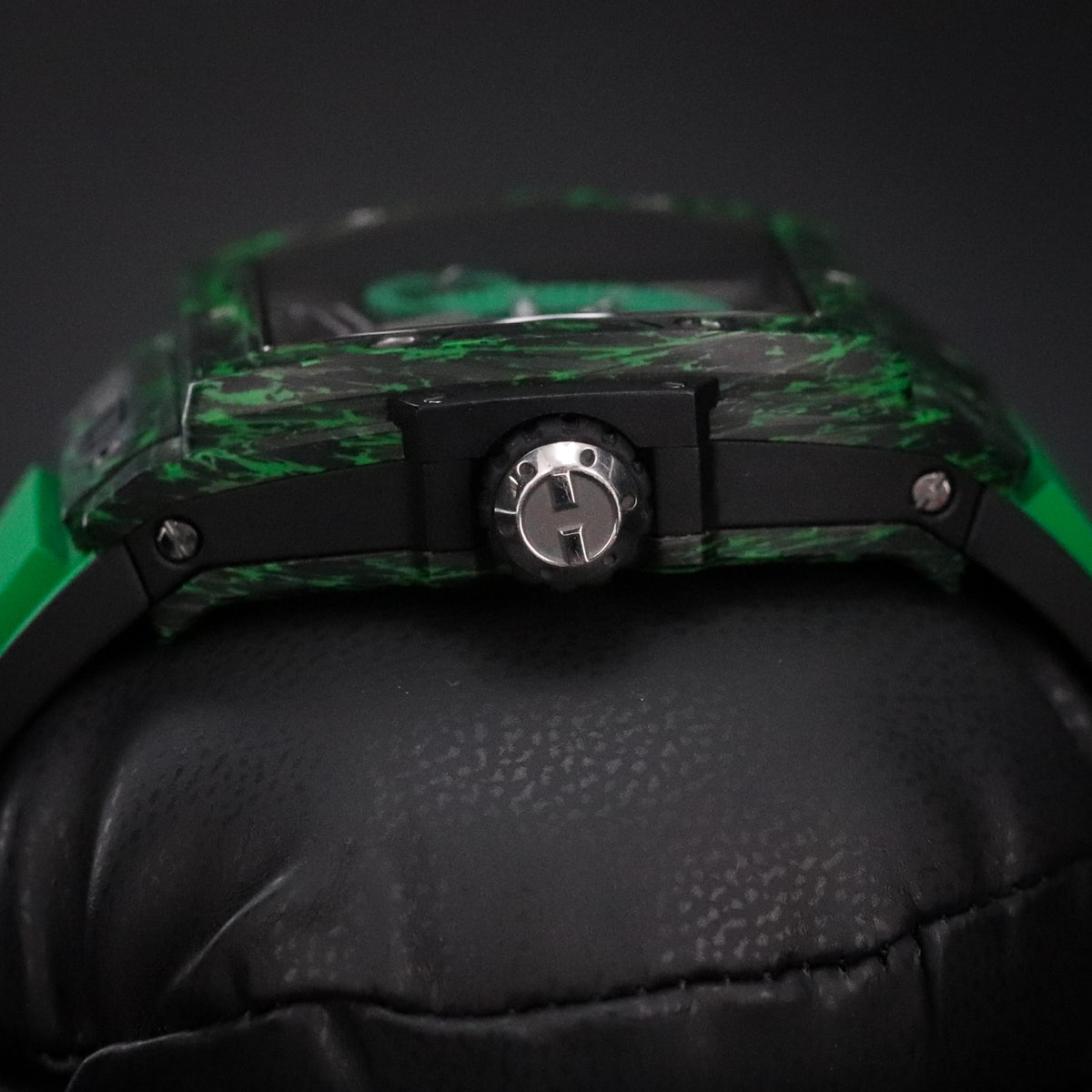 Hublot Spirit of Big Bang Tourbillon [2023 FULL SET] 42mm Green Carbon $100k MSRP 645.QG.5217.RX Limited Edition 1/50