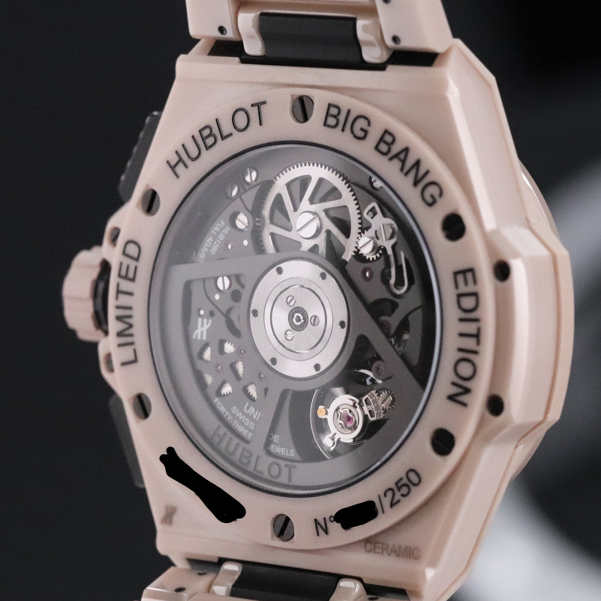 Hublot Big Bang Integral Beige 42mm [COMPLETE SET] Skeletonized Dial Ceramic Bezel 451.CZ.4620.CZ