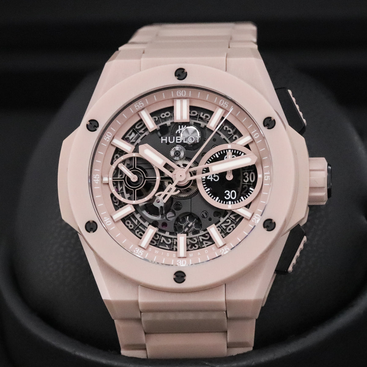 Hublot Big Bang Integral Beige 42mm [COMPLETE SET] Skeletonized Dial Ceramic Bezel 451.CZ.4620.CZ