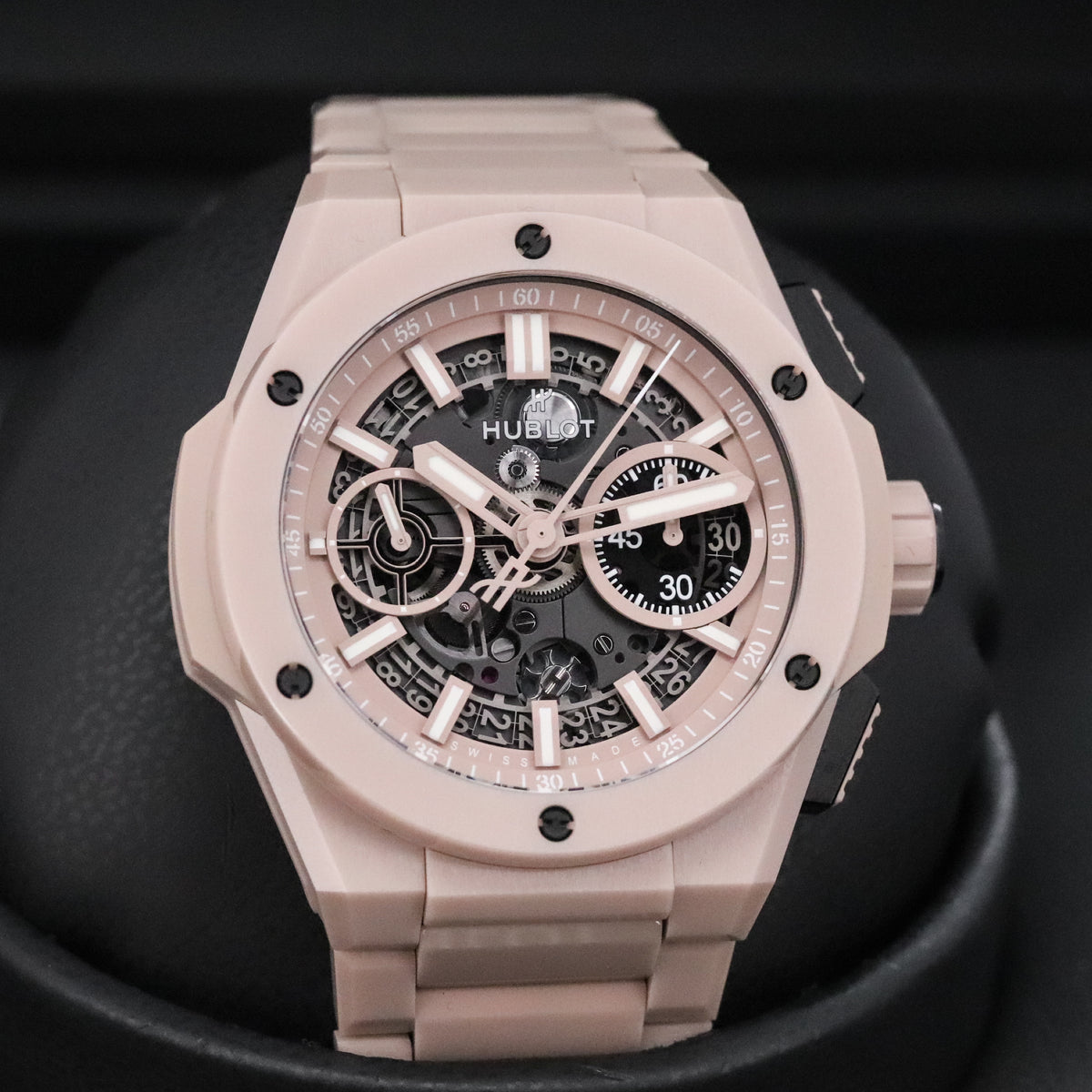 Hublot Big Bang Integral Beige 42mm [COMPLETE SET] Skeletonized Dial Ceramic Bezel 451.CZ.4620.CZ