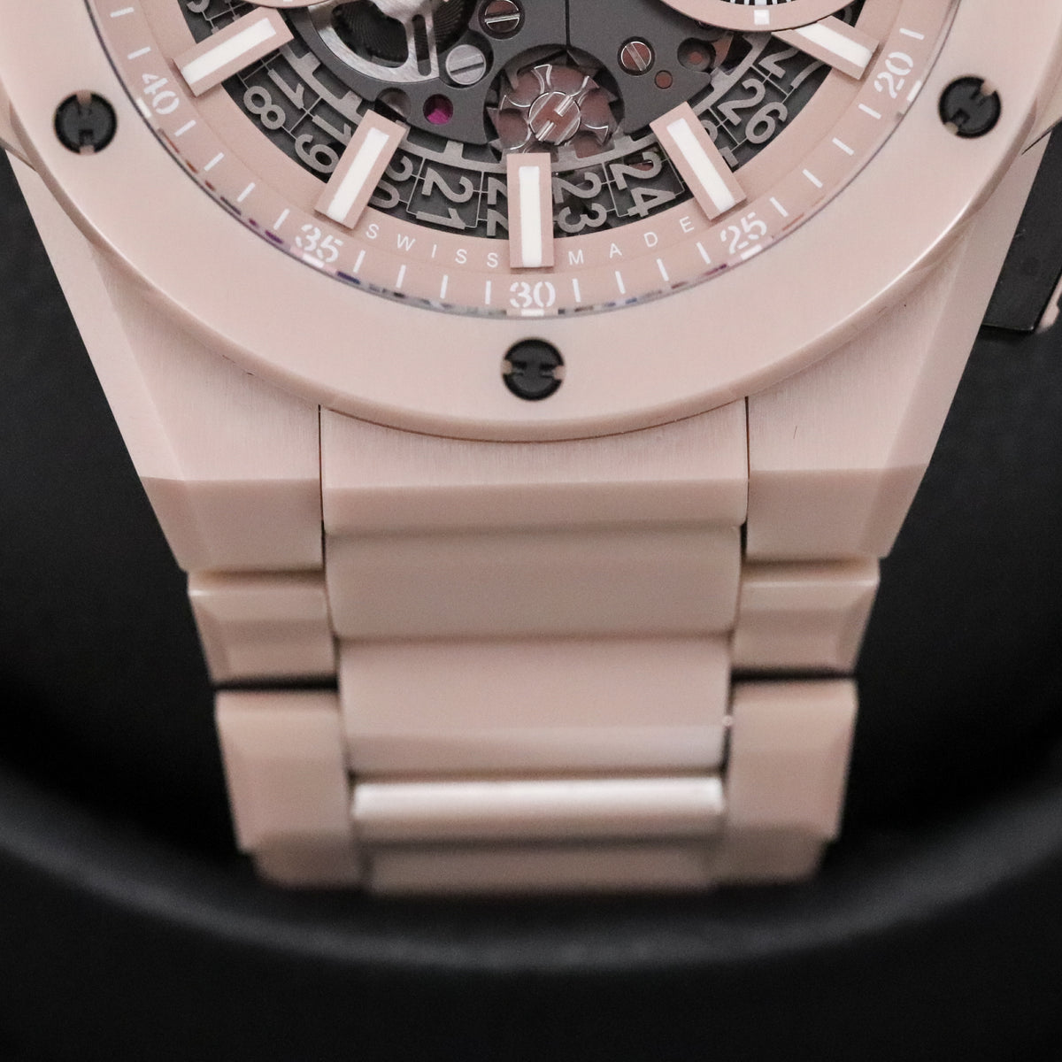 Hublot Big Bang Integral Beige 42mm [COMPLETE SET] Skeletonized Dial Ceramic Bezel 451.CZ.4620.CZ