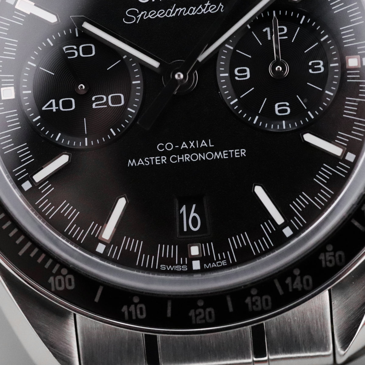 Omega Speedmaster Racing Master [2024 Complete] 44mm Black Dial Black Bezel Stainless Steel 329.30.44.51.01.001