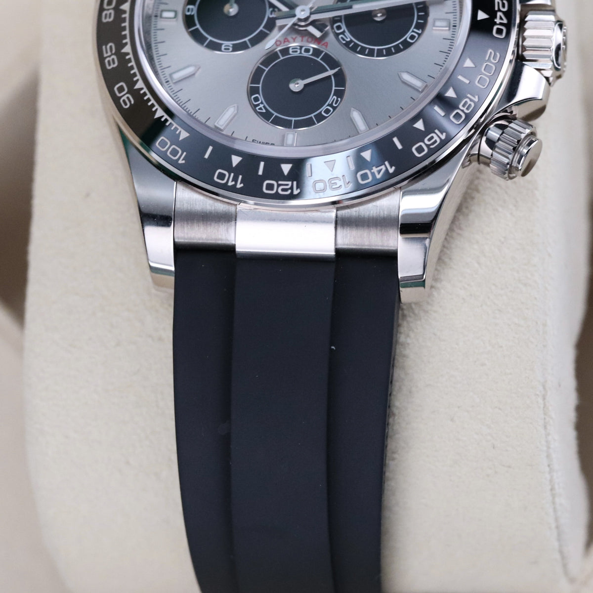 Rolex Daytona Cosmograph Daytona Ghost 40mm White Gold Oysterflex 126519LN