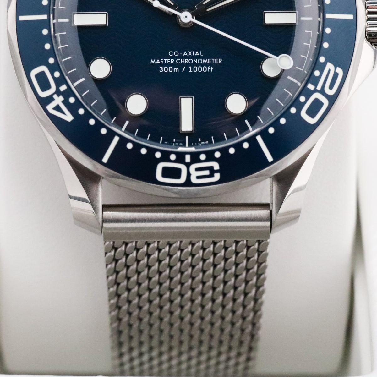 Omega Seamaster James Bond 60th Anniversary [2025 Complete] 42mm Steel Case Blue Dial Blue Ceramic Bezel Steel Bracelet 210.30.42.20.03.002