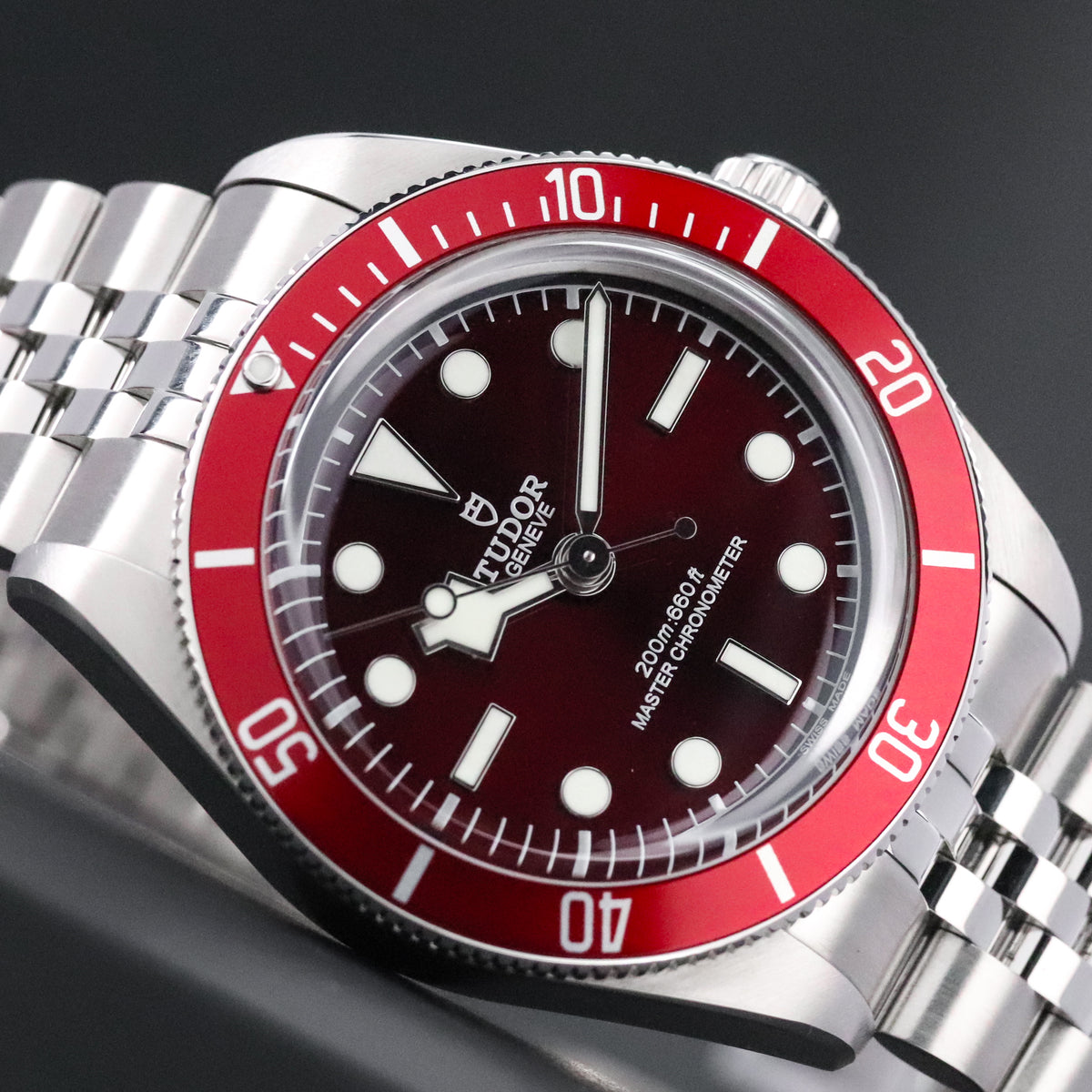 Tudor Black Bay 58 [2024 Complete] 39mm Steel Case Burgandy Dial Burgandy Anodised Aluminium Bezel Jubilee Bracelet M7939A1A0RU-0001