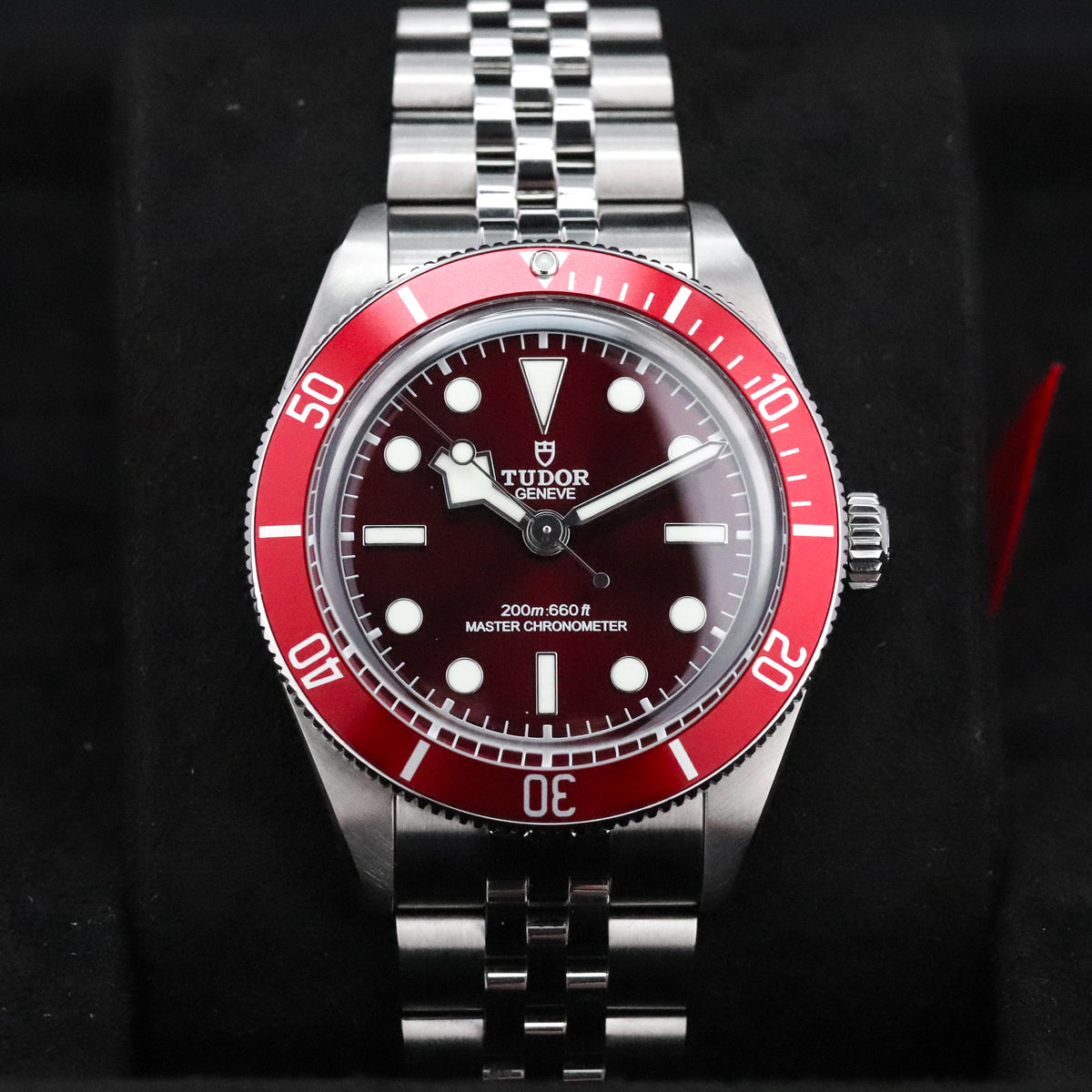 Tudor Black Bay 58 [2024 Complete] 39mm Steel Case Burgandy Dial Burgandy Anodised Aluminium Bezel Jubilee Bracelet M7939A1A0RU-0001