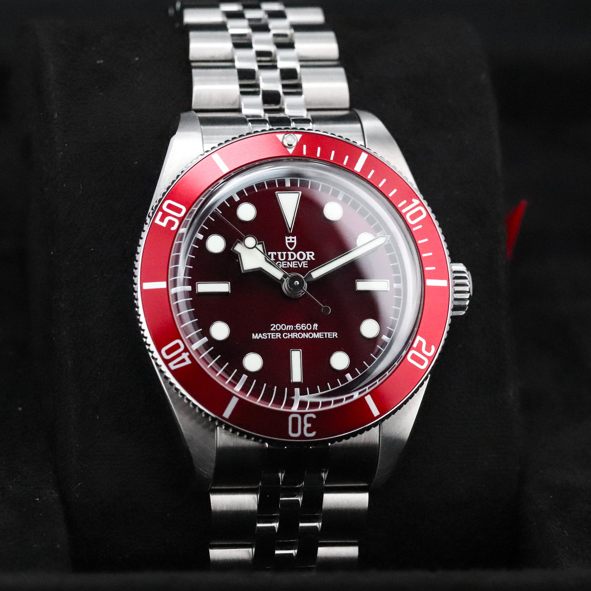 Tudor Black Bay 58 [2024 Complete] 39mm Steel Case Burgandy Dial Burgandy Anodised Aluminium Bezel Jubilee Bracelet M7939A1A0RU-0001
