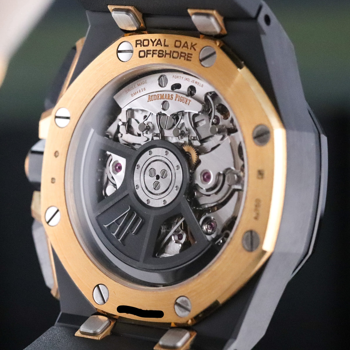 Audemars Piguest Royal Oak Offshore [Complete 2024] 43mm Ceramic Case Black Dial Black Ceramic Bezel Rubber Strap 26420CE.OO.A127CR.01