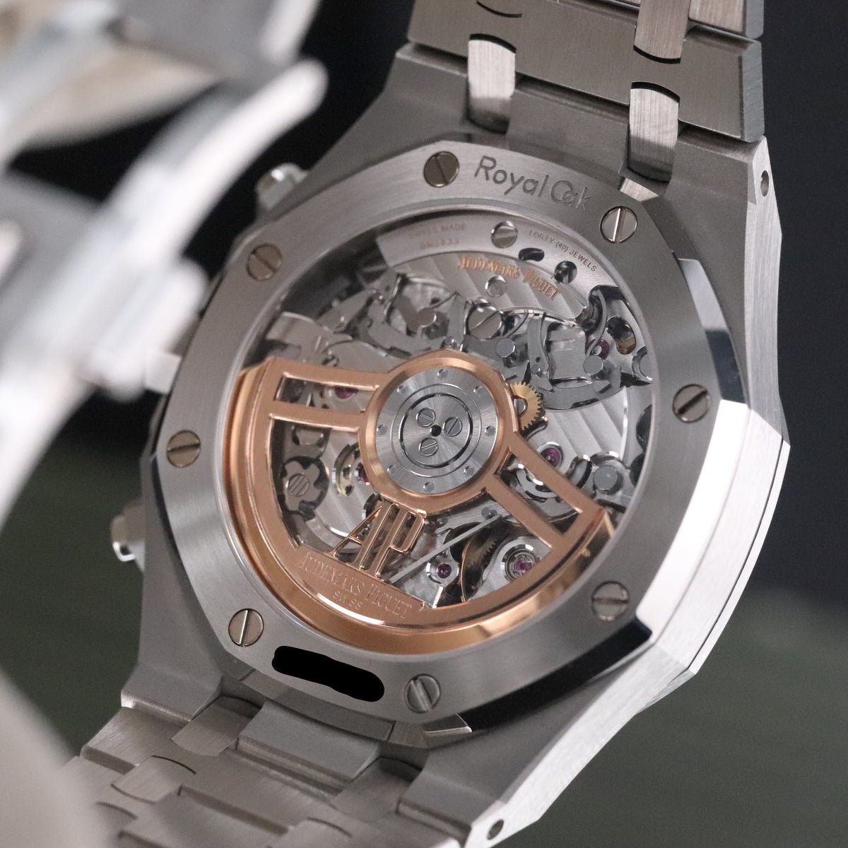 Audemars Piguet Royal Oak Chronograph 2023 Complete 41mm Steel Case White Dial Steel Bezel Stainless Bracelet 26240ST.OO.1320ST.OT