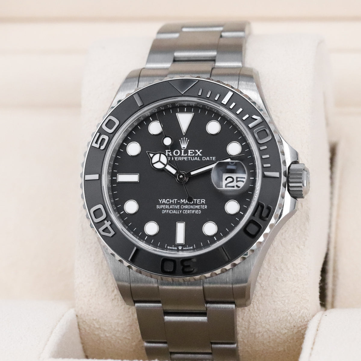 Rolex Yachtmaster [2024 Complete] 42mm Titanium Case Black Dial Black Ceramic Bezel Oyster Titanium Bracelet 226627